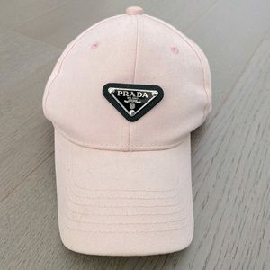 Prada unisex hat. Light pink. 100 cotton